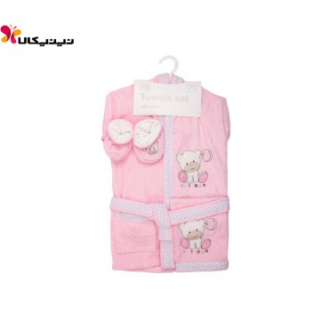ست حوله نوزاد 5 تکه مادرکر-Mothercare طرح خرس و بالون 