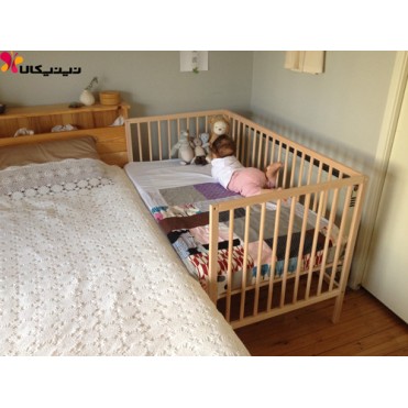 تخت نوزاد کنار مادر آمیسا مدل راشا