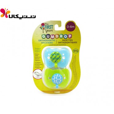 پستانک 2 عددی 0-6 ماه فرست یرز-The First Years کد 6213