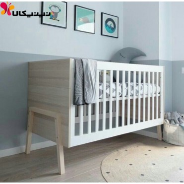 تخت نوزاد آمیسا مدل روبینا
