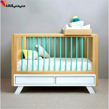 تخت نوزاد آمیسا مدل سامانتا