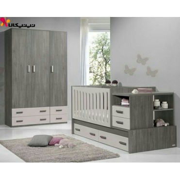 سرویس خواب نوزاد نوجوان آمیسا مدل سیروان