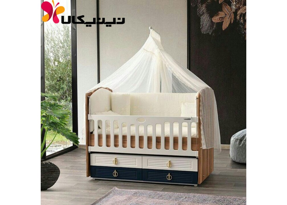 تخت نوزاد آمیسا مدل روما
