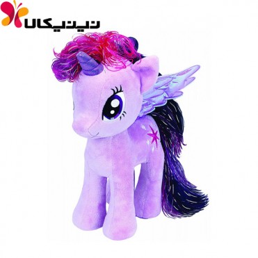 عروسک پولیشی اسب پونی رنگ بنفش