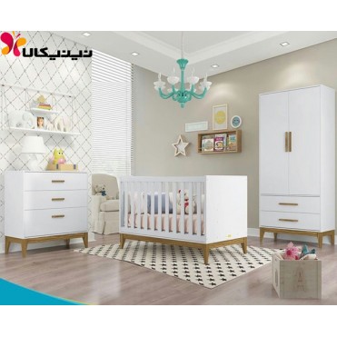 سرویس خواب نوزاد آمیسا مدل شایلین