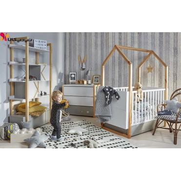 سرویس خواب نوزاد و کودک آمیسا مدل دلبر