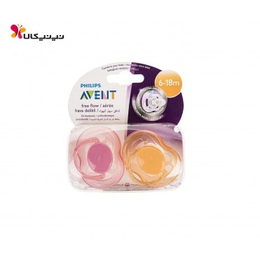 پستانک ارتودنسی 6 تا 18 ماه اونت دو عددی مدل SCF178/64