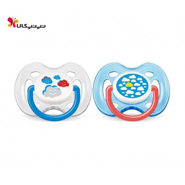 پستانک دوعددی 0 تا 6 ماه اونت ارتودنسی مدل SCF172/68