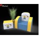 مبل اتاق کودک طرح پسرانه
