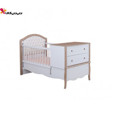 تخت دو منظوره نوزاد و نوجوان آپادانا مدل پارادایس