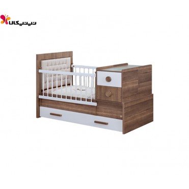تخت خواب نوزاد و نوجوان آپادانا مدل آلفا