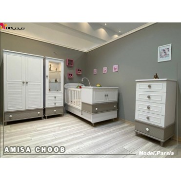 سرویس خواب نوزاد و نوجوان آمیسا مدل پارسیا