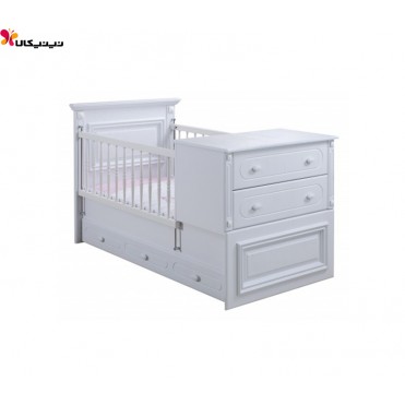 تخت خواب نوزاد و نوجوان آپادانا مدل ریتا