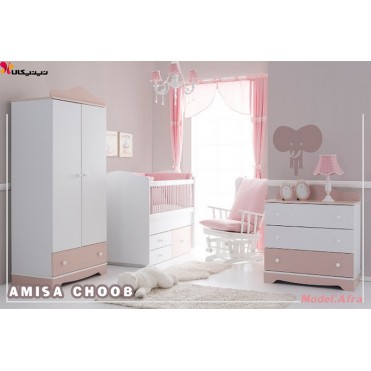 سرویس خواب نوزاد آمیسا مدل افرا 