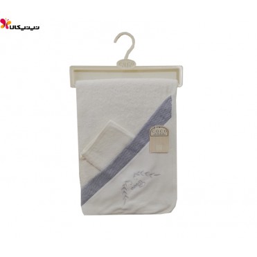 ست 2 تکه حوله نوزادی Coco bebe کد 5289