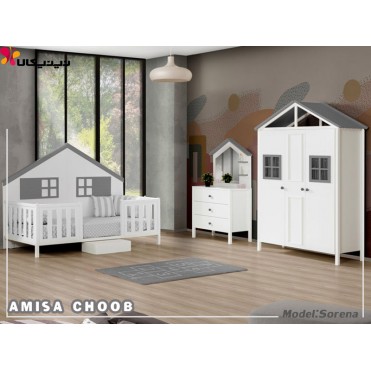 سرویس خواب نوزاد و نوجوان آمیسا مدل سورنا