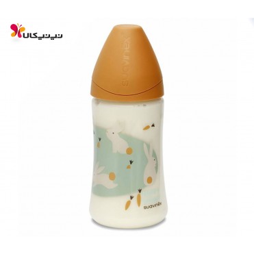 شیشه شیر  270 میل  0 تا 6 ماه سواوینکس-Suavinex کد 3800142 پسرانه