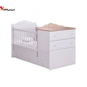 تخت خواب نوزاد و نوجوان آپادانا مدل رونیکا