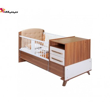 تخت خواب نوزاد و نوجوان آپادانا مدل فلورانس