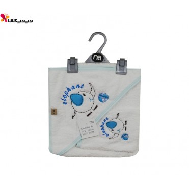 ست حوله نوزاد 2 تکه مادرکر-Mothercare مدل فیل