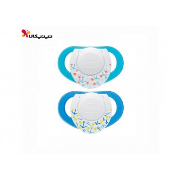 پستانک سیلیکونی نوزاد چیکو-Chicco مدل فیزیو 4+ ماه