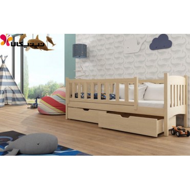 تخت خواب کودک آمیسا مدل شایان