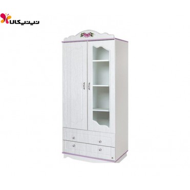 کمد ویترین دار نوزاد و نوجوان آپادانا مدل سپیده