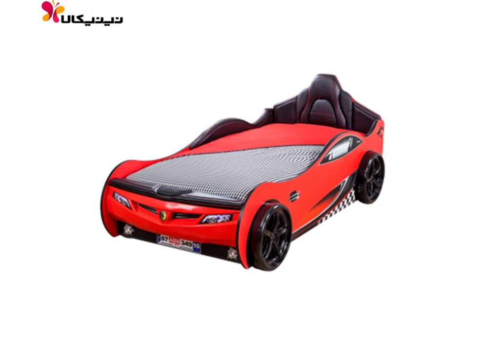 تخت خواب ماشین کودک و نوجوان آپادانا مدل چمپیون