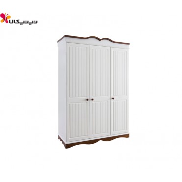 کمد سه درب آمیساچوب مدل چوبین