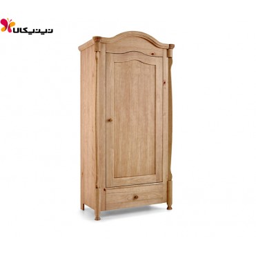 کمد تک درب چوبی نوزاد آمیساچوب مدل تلما
