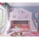 تخت خواب دو طبقه دخترانه کودک و نوجوان آمیساچوب مدل المیرا