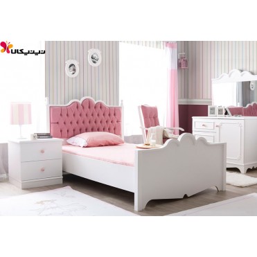 تخت خواب نوجوان و جوان آمیساچوب مدل سوفیا