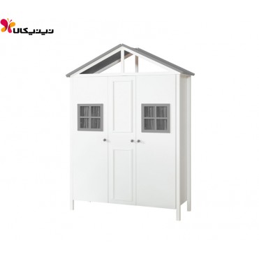 کمد سه درب کودک و نوجوان آمیساچوب مدل سورنا