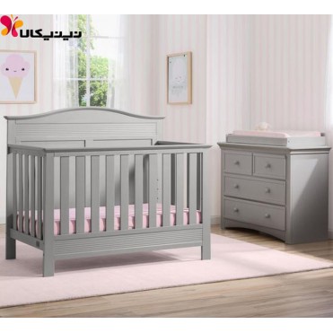 تخت و دراور نوزاد آمیساچوب مدل دلینا