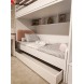تخت خواب دو طبقه کودک و نوجوان آمیساچوب مدل آکسفورد