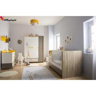 سرویس خواب نوزاد و نوجوان آمیساچوب مدل زبرا