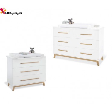 دراور و میز تعویض نوزاد آمیساچوب مدل ریوانا