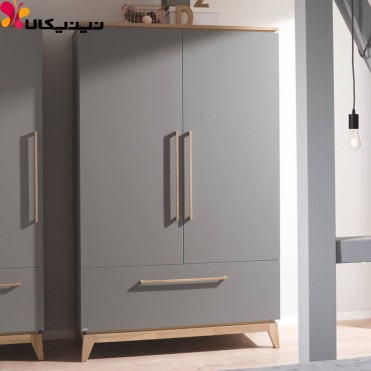 کمد دو درب نوزاد آمیساچوب مدل جاستین