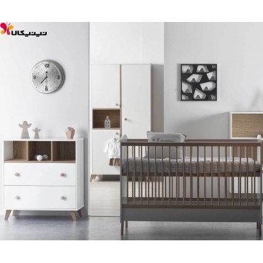 سرویس خواب نوزاد و نوجوان آمیساچوب مدل لورا