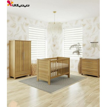 سرویس چوبی نوزاد و نوجوان آمیساچوب مدل هایما 