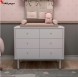 تخت چوبی نوزاد آمیساچوب مدل آمورا