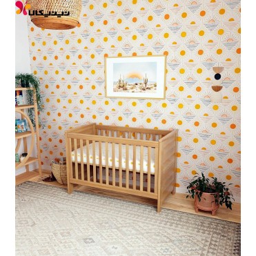 تخت چوبی نوزاد آمیساچوب مدل هایما