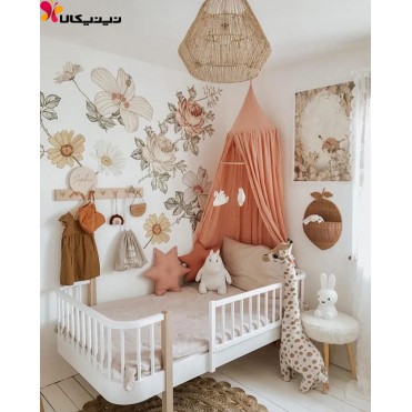 تخت چوبی کودک آمیساچوب مدل لیبرا