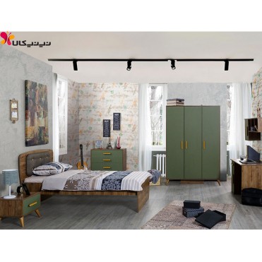 سرویس خواب نوجوان آمیساچوب مدل آریان