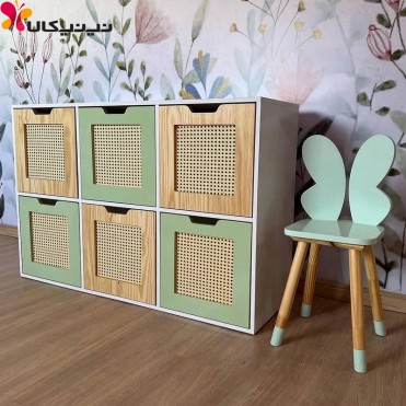 دراور باکس نظم دهنده اتاق کودک آمیساچوب مدل زست