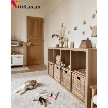 سرویس خواب چوبی نوزاد نوجوان آمیسا مدل آرشیدا