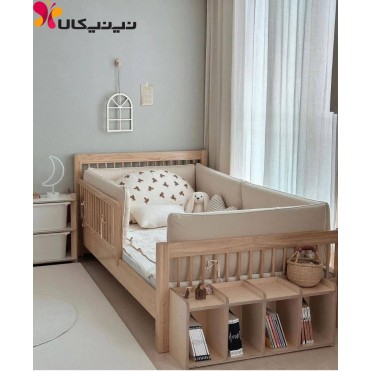 تخت خواب کودک و نوجوان آمیساچوب مدل جِنُوا 