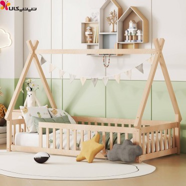 تخت سرخ پوستی کودک آمیساچوب مدل هامین