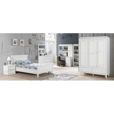 سرویس تخت و کمد جوان مدل جانت