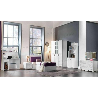 سرویس تخت و کمد جوان مدل ویولت